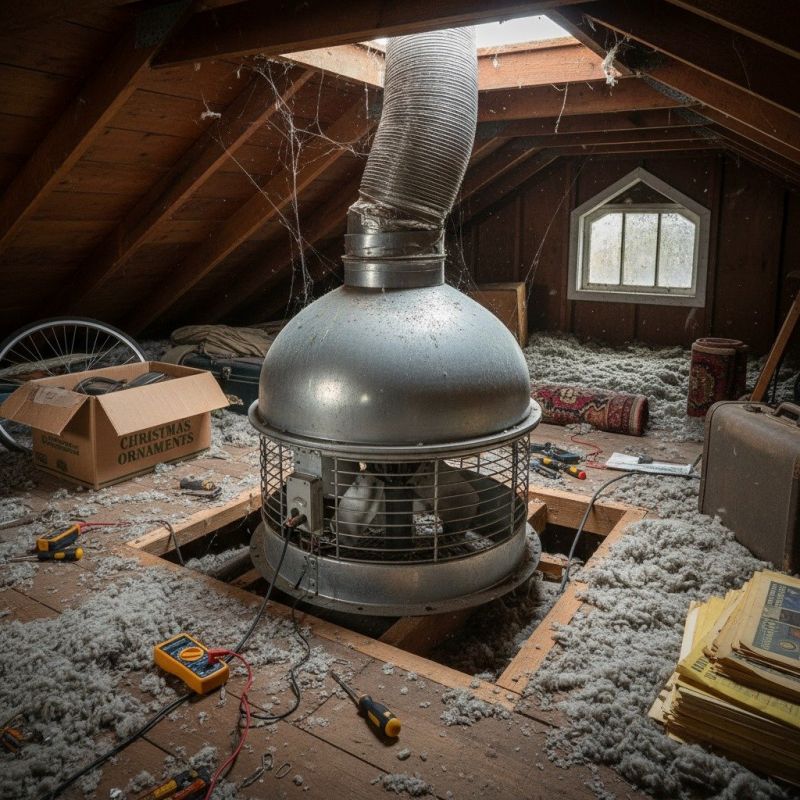 Attic Exhaust Fan Repair