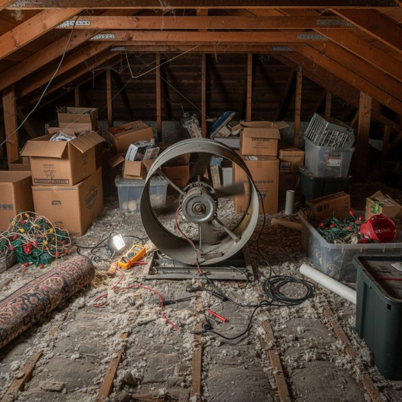 Attic Fan Motor Repair