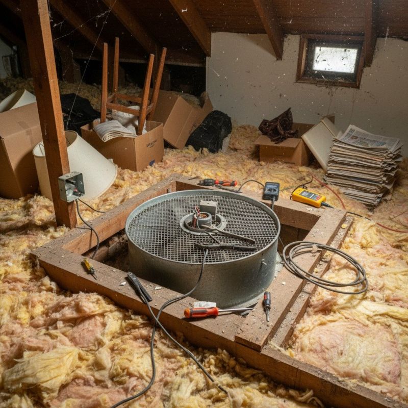 Attic Fan Motor Repair