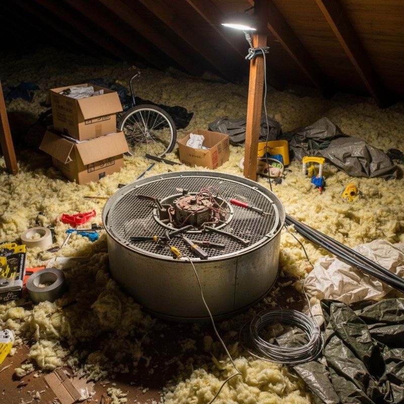 Attic Fan Motor Repair