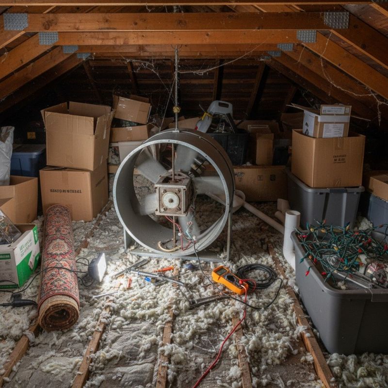 Attic Fan Motor Repair