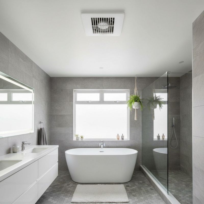 Bathroom Exhaust Installation