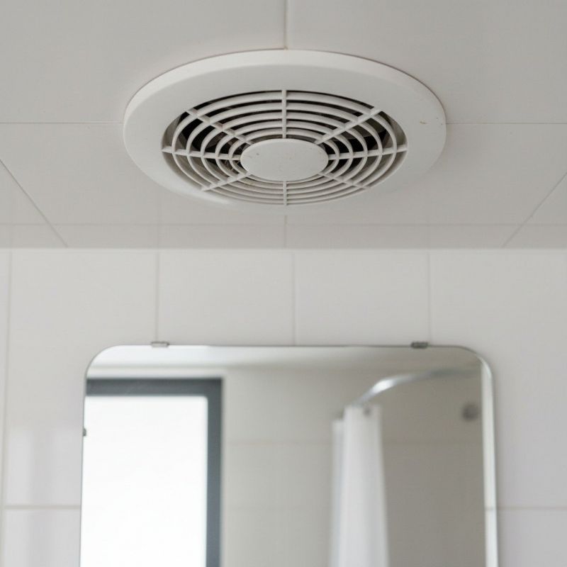 Bathroom Fan Mounting