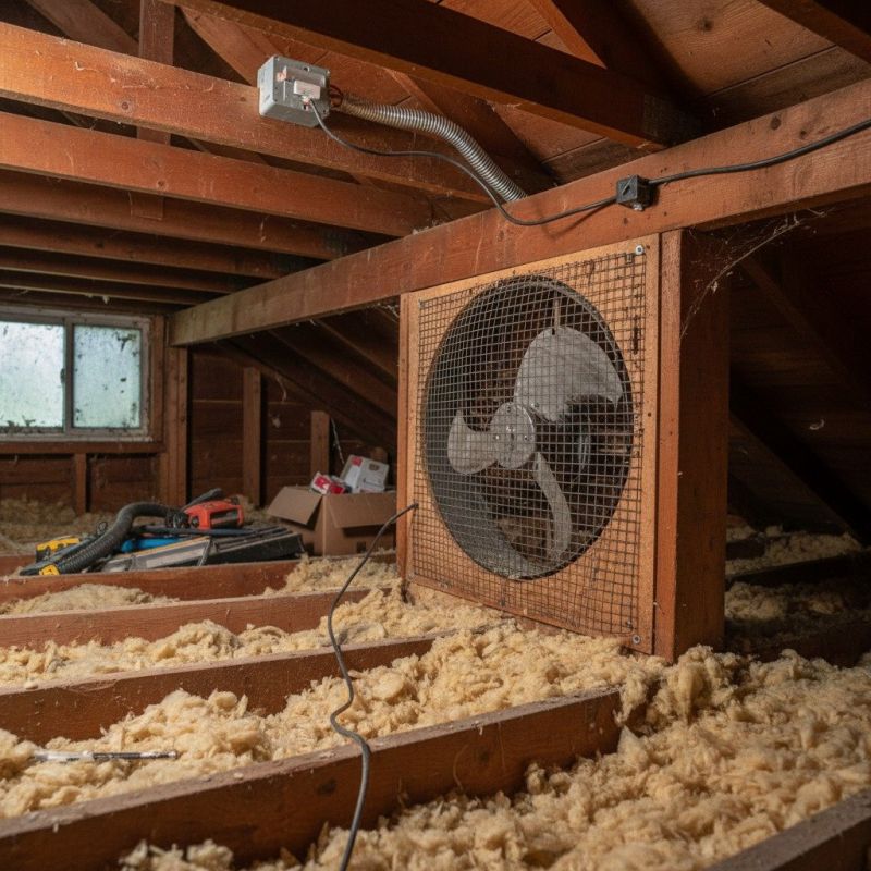 Attic Fan Replacement detail