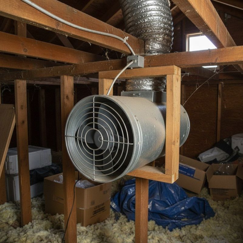 Attic Fan Replacement detail