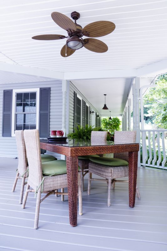 Patio Fan Installation