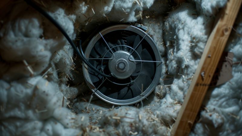 Attic Exhaust Fan Installation in American Fork